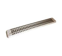 AMSLSIU Model Train HO Scale Straight Track Flexible Pieces DIY Model Train Projects Track Comes With End Accessories Require Simple Self Installation Ho Scale Rail Roadbed Easy To Install