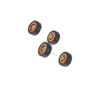 AMSLSIU Modified Tire And Easy To Install Wheel Round Rod Axles Exciting Projects With 164 Scale Models Diameter14mm/0.55inch Wheel Round Rod Axles For DIY Craft RC Car Truck, Gold, Type B