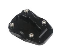 AMSLSIU Motorcycle Kickstand Foot Support Plug Brass Screw Provides Stability On Soft Surfaces With Aluminum Alloy Motorcycle Side Stand Enlarger Pad Foot Support