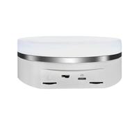 AMSLSIU Motorized Rotating Display Stand Rotating Turntable For Photography 360 Degrees Versatile Adjustable Lighting Options Turntable Electric Motorized Jewelry Model Holder