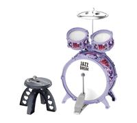 AMSLSIU Musical Instrument Playset With Children Jazz Drum And Drumsticks Option For Kids Learning And Fun Playtime Activities Birthday Gift Party Favor Practicing Playing Home, Style A