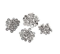 AMSLSIU Must-Have Sewing Rivet Set For Leather Craft Clothing And DIY Projects Popper Fasteners MaterialMetal Snap Fasteners Press Buttons Snap Buttons Press Stud