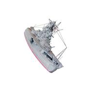 AMSLSIU Navy Ship 3D Paper Models Exciting Challenge for Experienced Builders Offering Opportunity to Display Expertise Paper Card Model Building Sets Construction Toys