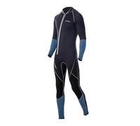 AMSLSIU Neoprene Wetsuit 3mm Neoprene Wetsuit Men Front Zipper Diving Suit Thermal For Swimming Outdoors Shockproof And Warm. Easy WearingThere Is Also With Front Zipper Pull, Gray, XXL