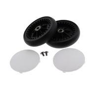 AMSLSIU Newborn Babies Stroller Pram Pushchair FrontRear Wheel 1 Pair Rear Wheel Convenient and Sturdy Yoyaplus Original