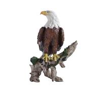AMSLSIU Noble American Bald Eagle Statue Symbol Of Courage And Nobility Display Cabinet Or Entrance Resin American Eagle Statue