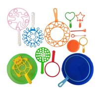 AMSLSIU Non Toxic Bubble Stick Toy Set For Happy Outdoor Bubble Show Or Move Faster To Produce More But Smaller Bubbles. Safety