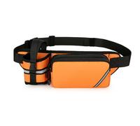 AMSLSIU Oxford Cloth Waterproof Bag Waist for Oxford Cloth Hydrated Water Bottle Holder and Pack Convenient Water Hikers and, Orange