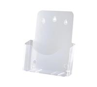 AMSLSIU Pamphlet Holder Display Stand Magazines Menu Convenient Document Holder Designed for in Offices and Also Can Hang On Wall. Literature Countertop Organizer Exhibition, A4, 1 Tier