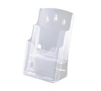 AMSLSIU Pamphlet Holder Display Stand Magazines Menu Convenient Document Holder Designed for in Offices and Also Can Hang On Wall. Literature Countertop Organizer Exhibition, A6, 2 Tier