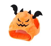 AMSLSIU Party Adjustable Devil Cap For Pets Halloween Holiday Essential Polyester Cat Halloween Devil Costume Various Occasions, orange