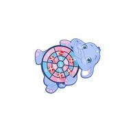 AMSLSIU Party Game Gifts for Kids Safety Target Sticky Ball Board with 6 Balls Fun and Exciting Children, elephant