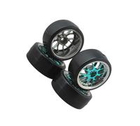 AMSLSIU Performance Driven RC Wheel Rims With Expertly Crafted Rubber Tyres Enthusiasts And Environmentally Friendly. Has Anti-skid Effect Pack Crawler Tire Hex Hubs Hub Replacements TT02