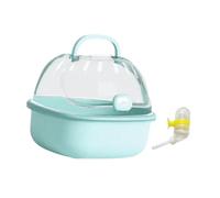 AMSLSIU Pet Outgoing Carrier Cage For Small Animals Portable Hamster Travel Carrier Cage Loved By Pet Owners Allowing To Observe 's Activities At Any Time. Also Allows To Outside World Outgoing