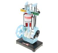 AMSLSIU Physical Educational Model Toy Engine 4 Stroke Gasoline Engine Model Internal Combustion