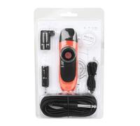 AMSLSIU Plastic Kazoos Musical Instrument Violin Guitar Companion Smooth Kazoo Stable Flute for Children Students Beginner, Red