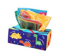 AMSLSIU Plush Toys for Creative Engagement Developmental Busy Pull Tissues Sensory Toy Box Driving Fun At Playtime Kids Early Learning Dance Scarf Interactive , 10 silk 3