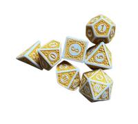 AMSLSIU Polyhedral Dices Made With Acrylic Durable Role Playing Game Dices Set Math Teaching Acrylic Role Playing Game Board Props Tabletop Games Polyhedral Set Math Teaching Assortment