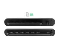 AMSLSIU Pool Cue Holder Protects and Reduces Cue Deformation for Bars and Players Made of Wood Which is Durable.’s Not Easily Broken Billiard Sticks Rack Wall Mount Pool Table Wood