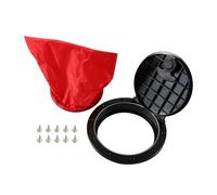 AMSLSIU Portable Boat Cabin Vents Deck Plates Durable Hatch Cover For On Kayaking Trips Inflatable Boat Canoe Fishing Rigging Sailing Lid Inflatable Boating Yacht Round Kayak