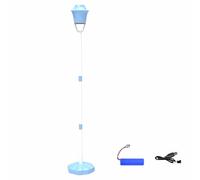 AMSLSIU Portable Bubble Blowing Machine For Beach Gatherings ABS Outdoor Childrens Bubble Blowing Machine Wedding Atmosphere, blue