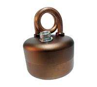 AMSLSIU Portable Burner Cooking Efficient Lightweight Mini Metal Spirit Burner Camping Backpacking And Outdoor Cooking Lightweight Portable Mini Metal Spirit, Brown, 4.2x7.3x5.4cm