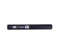 AMSLSIU Portable Scanner User Friendly Mini Handheld Wand Scanner Compatible With XP 7 Vista And Above For A4 Document Photos Books 300/600/900 DPI Mini Handheld Wand Portable, Black, 255x28x25mm