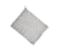 AMSLSIU Powerful Chain Scrubber Cleaner Efficiently Tackles Stubborn Stains In Cast Iron Pan And Variety Of Kitchen Utensils Cast Iron Pan Stainless Steel, medium