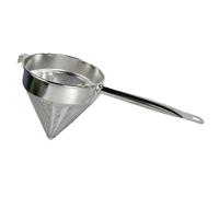 AMSLSIU Practical Cooking Strainer Stainless Steel Fine Mesh Built to Last for Daily Kitchen and Purees Strainer Features Reinforced Handle Allows to Rest in Pots and Large Bowls