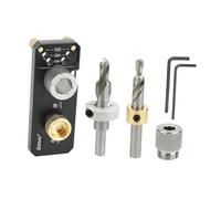 AMSLSIU Premium Aluminum Profile Punch Puncher Tool Includes M6 M8 Drills Ensuring Precision For 20 30 40 Series Aluminum Projects M6 M8 Drill Hole Puncher Alloy Premium