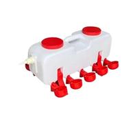 AMSLSIU Premium Chicken Water Feeders Cups Clean Water Supply Improving Breeding Efficiency On Farms And Improves Effectiveness Of Breeding. Chicken Drinker, automatic, S