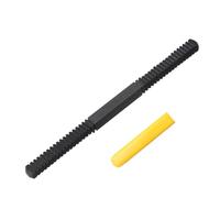 AMSLSIU Premium Metal Thread Repair File Thread Repair File with Detachable Rubber Sleeve Suitable for Automotive Threading Tasks Metal Restoring, Style C