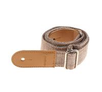 AMSLSIU Premium Ukulele Strap Belt with PU Leather Ends for Ukuele 4 String Guitar Durable and Stylish, Gray, 75-130cm