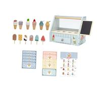 AMSLSIU Pretend Play Kitchen Toy Ice Cream Shop Toys Kids Learning While Encouraging Interaction Development Through for Creative Play Ice Cream Set Develops