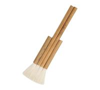 AMSLSIU Professional Bamboo Hake Brushes Goats Hair Painting Tool Set Exploring for Creative Artistic Possibilities Goats Hair Hake Artists Paint Brush, 4 rows