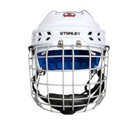 AMSLSIU Professional Ice Hockey Player Helmet Padded High Density Foam Layer For Impact And Adjustable Fit For Optimal Comfort Ice Speed Skate Helmet Dry Land Hockey Equipment, White, M