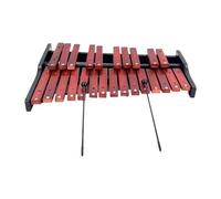 AMSLSIU Professional Xylophone Instrument Music Teaching Glockenspiel 25 Notes Offers Clear Musical Notes For Kids 25 Glockenspiel Xylophone For Kids Beginner, Imitation with bag, 58x47x8cm