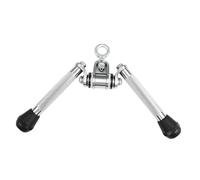 AMSLSIU Pulley System Workout Cable Machine Attachment Durable Steel Fitness Equipment Handle Grip For Enhanced Training Tricep Press Down V Bar V Shaped Pulldown Bar