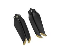 AMSLSIU Quick Release Propeller Blades Sturdy And Durable For Drone Propellers Low-Noise Plastic Low-Noise Propellers For Drone, 1 Pair Gold