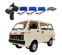 AMSLSIU RC Drift Trucks Simulation Motor Rock Model Toy Girls Boys Kids LED Light Artificial Auto Gifts for Off-Road/On-road Car, Triple Power