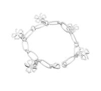 AMSLSIU Ready To Delight For Any Occasion Hand-Finished 925 Sterling Silver Bracelet For Women Metal Bracelets For Women