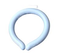 AMSLSIU Refreshing Neck Cooler for Hot Days No Power Required Plastic Cooling Product Neck Cool in Summer Free Hands, Blue