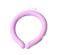 AMSLSIU Refreshing Neck Cooler for Hot Days No Power Required Plastic Cooling Product Neck Cool in Summer Free Hands, Pink
