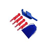 AMSLSIU Reliable Ice Anchor Drill Adapter and Tent Securing Ropes Portable Storage Bag Essential for Ice Fishing Success and Stability Anchor Power Drill Adapter Insert Tool Ropes