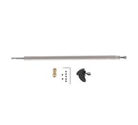 AMSLSIU Remote Control Ship Accessory RC Boat Shaft Configuration Maximum Strength RC Boat Parts Reliable Performance Measurements 81inch Radio Control Vessel Shaft, Silver, 3mm to 5mm