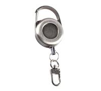 AMSLSIU Retractable Keychain Carabiner Key Ring Holder Strong Durable Solution For Fishing Hiking Enthusiasts Camp Belt Clip Key Chain Multifunctional Outdoor