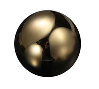 AMSLSIU Reusable Ice Chilling Solution Quick Cool Experience Ensuring Drinks are Always Refreshing and Delicious Round Whisky Ball Whisky Stone Chilling Ball, Gold, 38mm