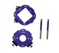 AMSLSIU Router Table Corners Jig DIY Template Arc Angle Positioning Template Aluminum Alloy Durability for Wood Projects Arc Cutting Auxiliary Tool Cutting Machine