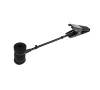 AMSLSIU Sax Mic Clip Microphone Holder Windproof Effective Noise Reduction Feature For Sound During Performances Microphone Gooseneck Clip Holder, for Saxophone, 19cm