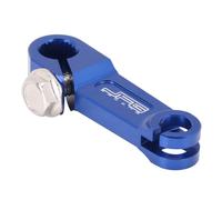 AMSLSIU Say Goodbye To Hand Fatigue While Riding In Stop And Go Traffic Clutch Cable Stopper Clutchs Cable Stopper Metal, blue